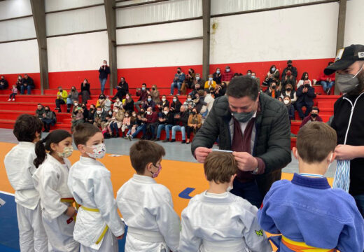 Máis de 130 nenos e nenas participaron no I Torneo Interclub de Judo de Boqueixón